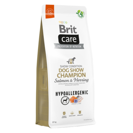 Hrana Uscata Caini - Brit Care Dog Hypoallergenic Dog Show Champion 12 kg
