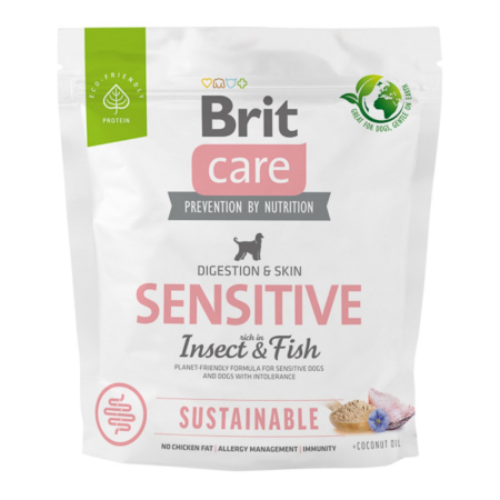 Hrana Uscata Caini - Brit Care Dog Sustainable Sensitive 1 kg