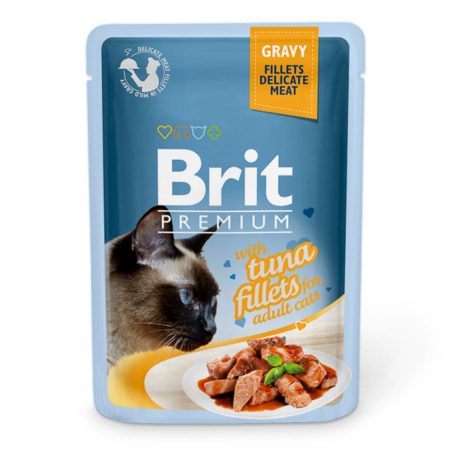Hrana Umeda - Brit Cat Delicate cu ton in Jelly 85 g