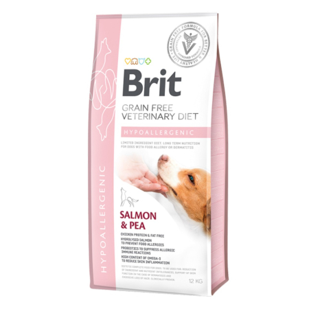 Caini - Brit GF Veterinary Diet Dog Hypoallergenic 12 kg