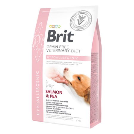 Caini - Brit GF Veterinary Diet Dog Hypoallergenic 2 kg