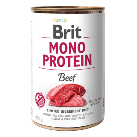 Hrana Umeda Caini - Brit Mono Protein Beef 400 g