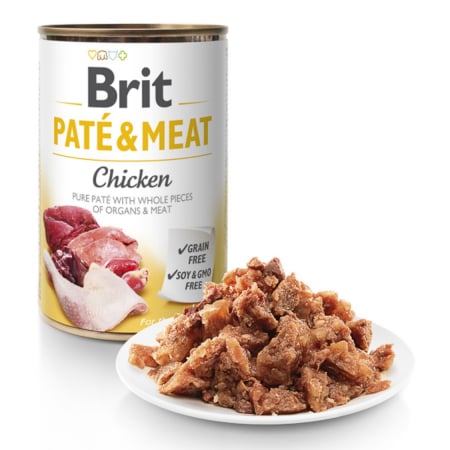 Brit Pate and Meat Chicken 400 g [1]