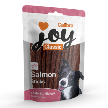 Recompense delicioase - Recompense caini, Calibra Joy Dog Classic Salmon Sticks 80 g