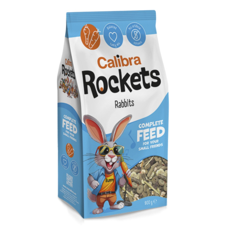 Hrana Rozatoare - Calibra Rockets Mix Rabbits 900 g