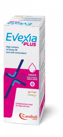 Pisici - Candioli Evexia PLUS – picături – emulsie gustoasă  - 40 ml