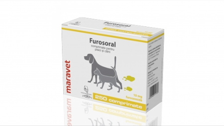 Pisici - Furosoral 10 mg - 20 tablete