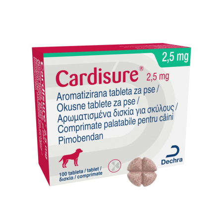 Promotii - CARDISURE 2.5 MG *100 TB PALATABILE