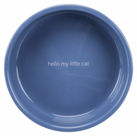 Bol ceramic 0.3 l/ 15 cm albastru/alb [1]