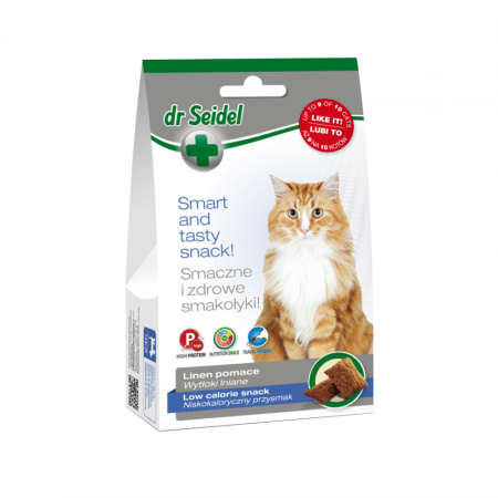 Recompense Delicioase - Snack LOW CALORRIE, Dr. Seidel, pentru pisici, 50 g