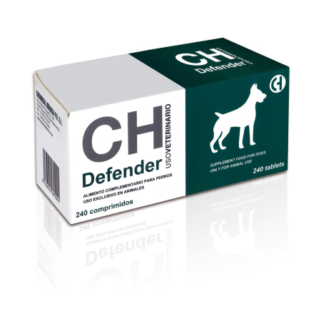 Caini - CH DEFENDER tablete cu efect antidiareic pentru caini 240 tbl