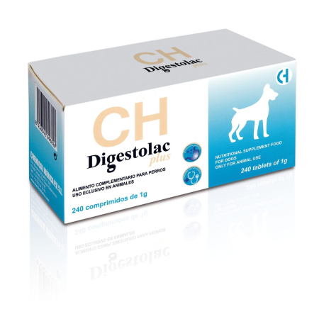 Afectiuni Digestive - CH DIGESTOLAC PLUS Supliment alimentar care promovează echilibrul intestinal si gastric 240 tbl