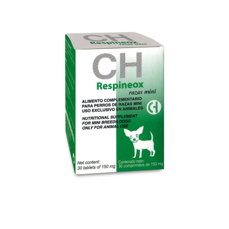 Diverse caini - CH Respineox Supliment nutritional pentru caini - rase mici 30 tbl