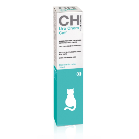 Afectiuni Renale / Urinare - CH URO CHEM supliment nutritiv pentru pisici sub forma de pasa, pentru sustinerea functiei renale CAT 30 ml