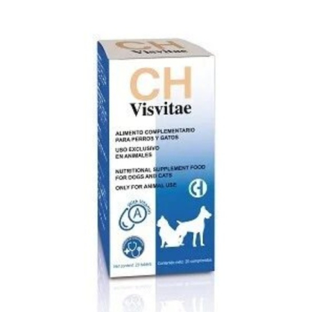 ORL Caini - CH VISVITAE Supliment pentru sanatatea globului ocular pentru caini si pisici 20 tbl