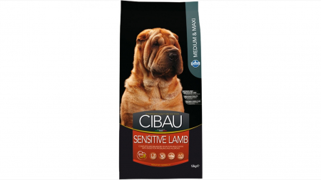 Caini - Cibau Dog Sensitive Lamb Medium-Maxi 12 Kg