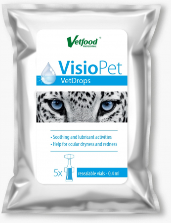 Pisici - VisioPet Drops 5 x 0,4 ml