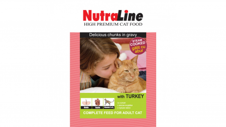 Pisici - Nutraline Classic Pisica Curcan, 100 g