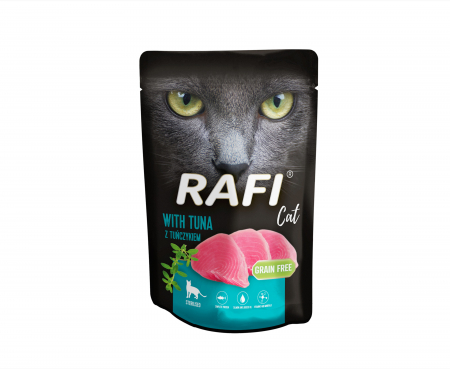 Pisici - RAFI hrana umeda pentru pisici sterilizate,  Pate cu Ton 1x100 g