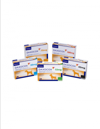 Antiinflamatoare - Daxocox 100 mg - 4 comprimate pentru câini
