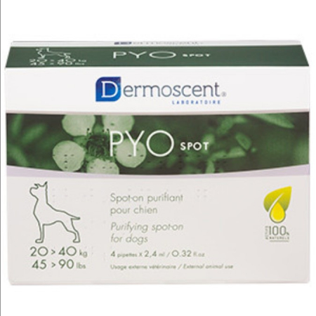 Caini - Dermoscent Pyo Spot Caine 20-40 kg - 4 pipete
