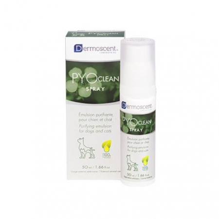 Pisici - Dermoscent Pyoclean Spray pentru caini si pisici, 50 ml