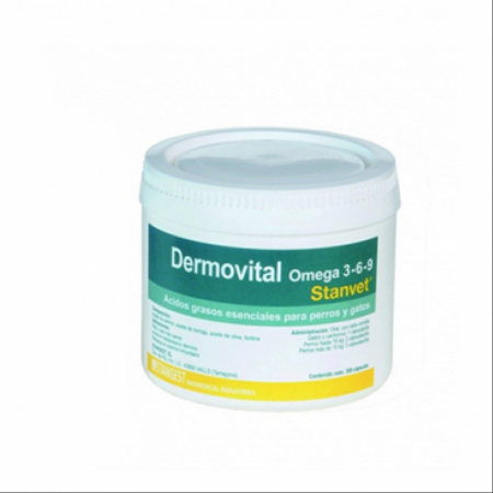 Dermatologice Pisici - Dermovital OMEGA 3-6-9, 300 capsule