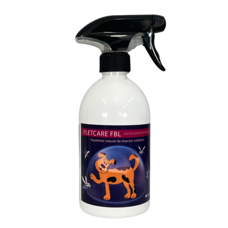 Dermatologice Caini - SPRAY FLETCARE FBL barieră naturală pentru tantari, pureci si capuse 500 ml