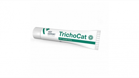Suplimente nutritive, vitamine - Tricho Cat, VetExpert - 120 grame