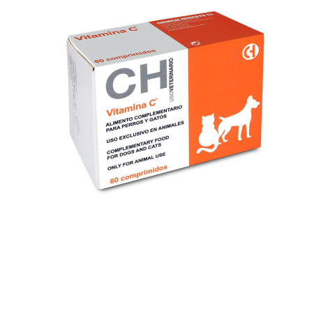 Caini - VITAMINA C supliment nutritional pentru caini si pisici cu efect antioxidant 60 tbl