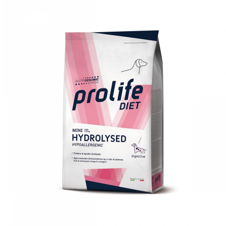 Diete veterinare caini - Dieta veterinara uscata prolife hipoalergenic hidrolizat miel pentru caini de talie mica 1,5 kg