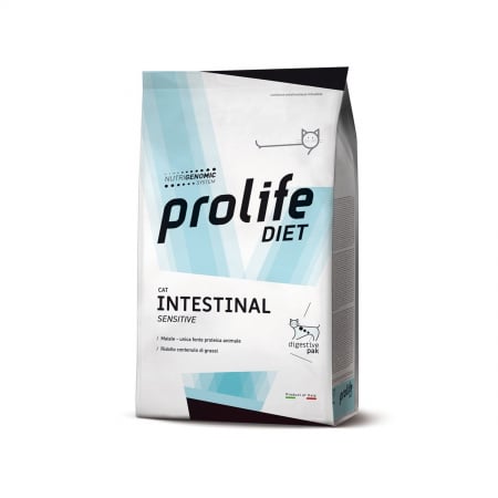 Pisici - Dieta veterinara uscata prolife intestinal sensibil pentru pisici 1,5 kg