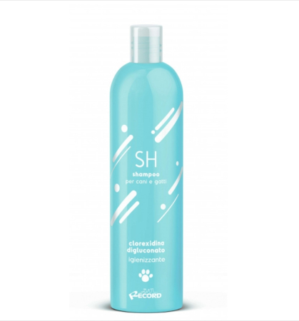 Dermatologice Pisici - Sampon cu Clorexidina Record 0.8% - 250ml