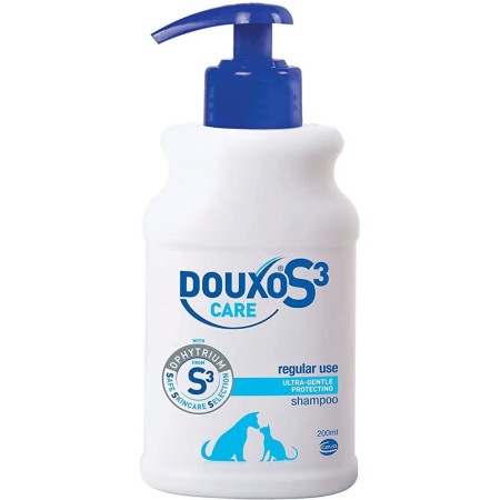 Dermatologice Pisici - Douxo S3 Care Shampoo, flacon 200 ml