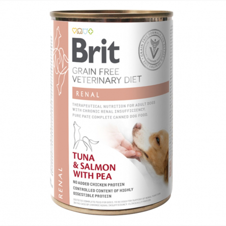 Caini - Brit GF Veterinary Diets Dog Can Renal 400 g