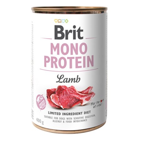 Hrana Umeda Caini - Brit Mono Protein Lamb, 400 g