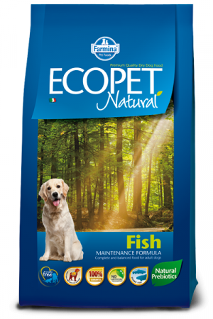 Caini - Ecopet Natural Caine Adult Fish - 12 kg