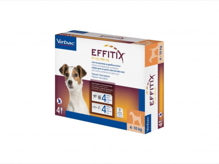 Deparazitare externa - Effitix XS (4 - 10 kg) x 4 pipete