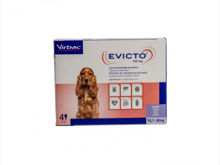 produse In Stoc - Evicto 120mg 10.1-20 kg x 4 pipete