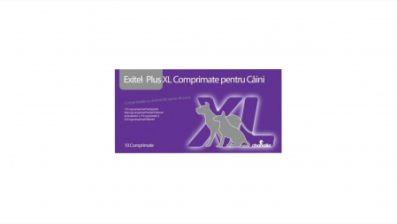 Deparazitare interna - Exitel Plus XL, 10 comprimate