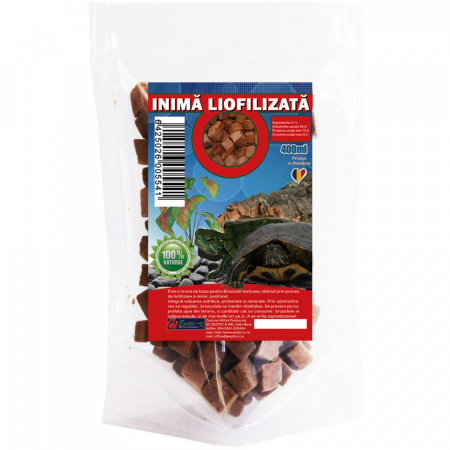 Hrana Reptile - Exo - Inima Liofilizata 400 ml