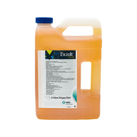 produse In Stoc - EXZOLT acaricid suspensie orala, soluție pentru administrare în apa de băut la pui 4000 ml