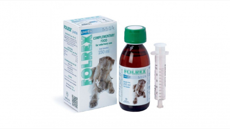 Suplimente nutritive, vitamine - Folrex Pets, 150 ml