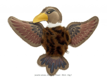 Jucarie canvas Ferribiella, cu sfoara - Pasari - 30cm [2]