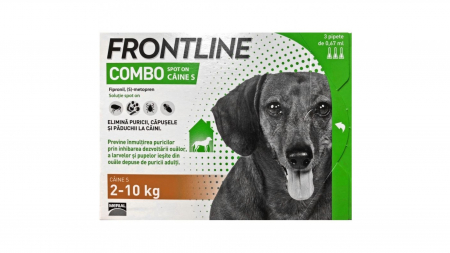 Deparazitare externa - Frontline Combo S (2 -10 kg) - 1 Pipeta Antiparazitara
