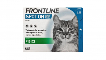 Frontline Spot On Pisica -1 Pipeta Antiparazitara [0]