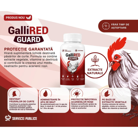 Protectie impotriva acarienilor rosii, Gallired Guard 100ml [1]