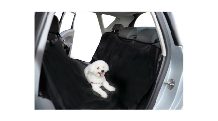 Accesorii caini - Hamac auto animale, impermeabil - 147x140cm - Negru Nayeco