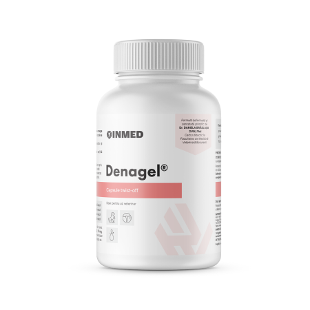 Pisici - Denagel caini si pisici 60 capsule twist-off