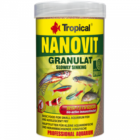 Hrana Pesti - MIKRO-VIT NANOVIT granulat Tropical Fish, 100ml, 70g